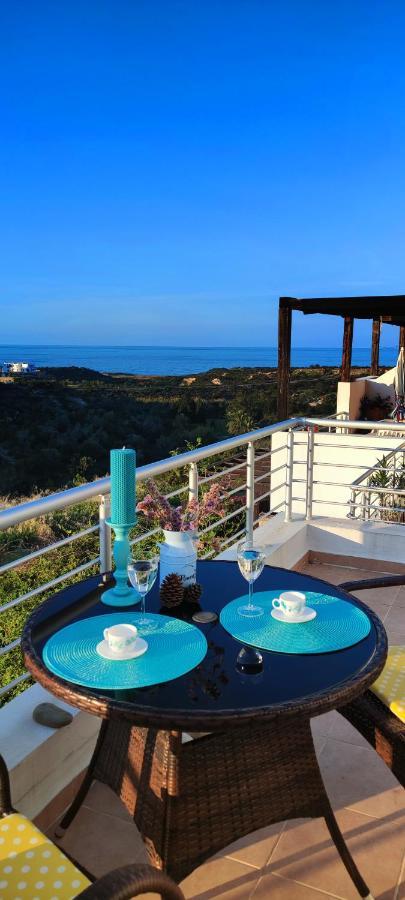 The Seaterra Reserve Penthouse With Mountains&Seaviews And Rooftop Terrace Akanthou Ngoại thất bức ảnh