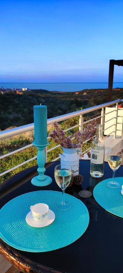 The Seaterra Reserve Penthouse With Mountains&Seaviews And Rooftop Terrace Akanthou Ngoại thất bức ảnh